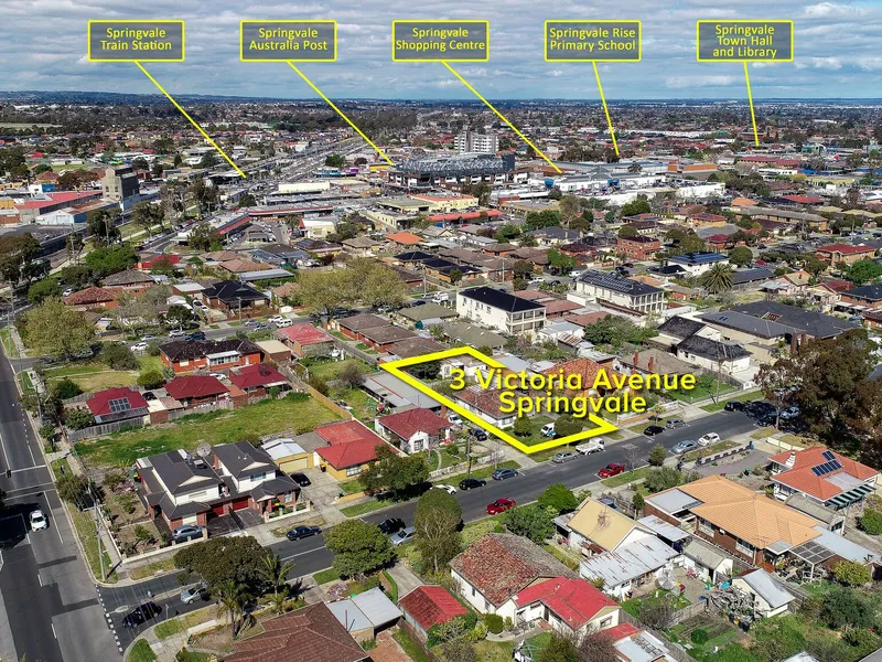 GOLDEN OPPORTUNITY, IN THE HEART OF SPRINGVALE, 17 APARTMENTS PROJECT READY TO DO!
