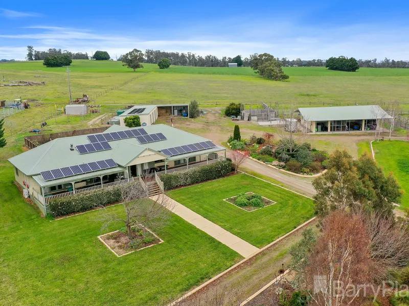 40 acre (approx.) horse farm with amazing views!