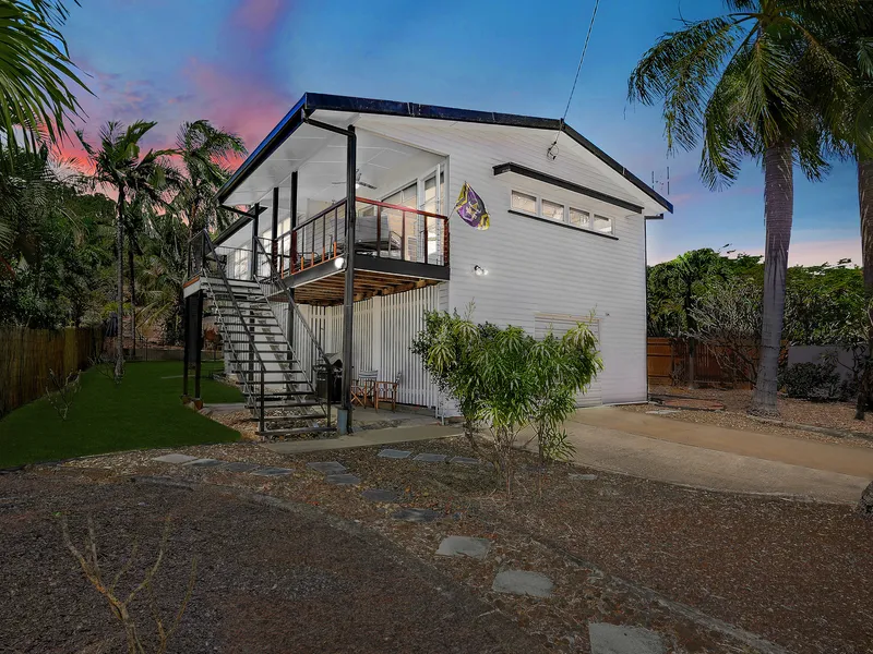 Sunlit private oasis backing onto Castle Hill.