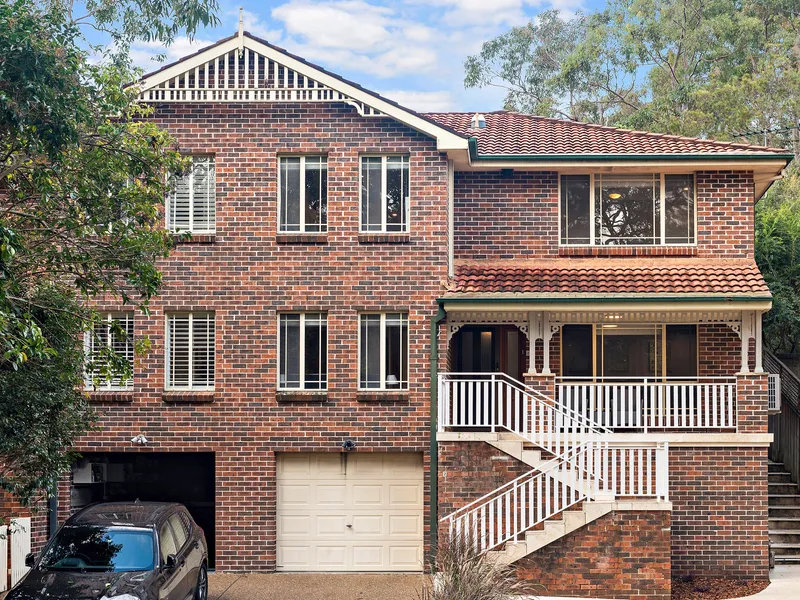 House-like townhome with contemporary flair