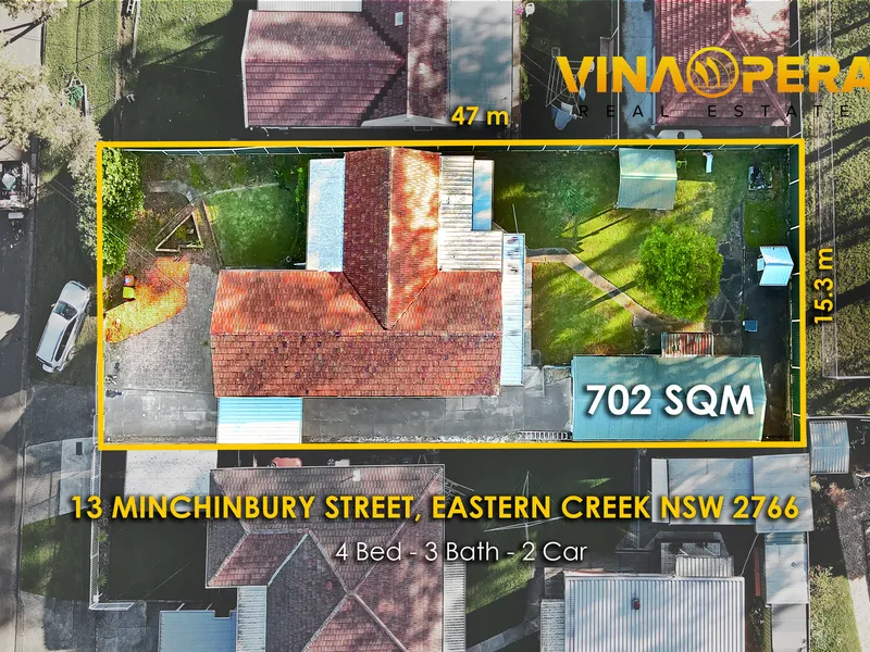 knockdown and rebuild, the opportunity is endless on this 702 sq.m block of land