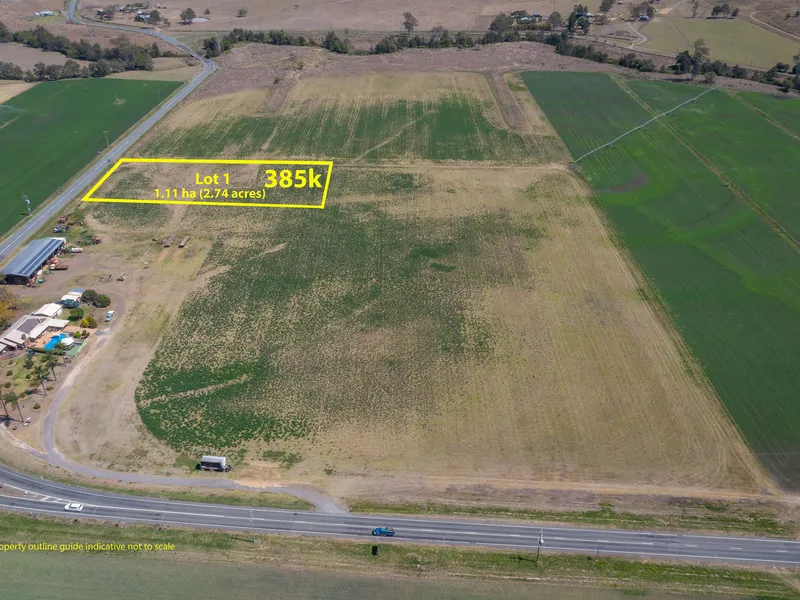 VACANT ACREAGE - MINUTES FROM BOONAH