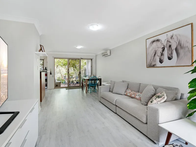 Recently Revamped 3 B/R 2.5 Bathroom Townhouse with Panache & Privacy Assured