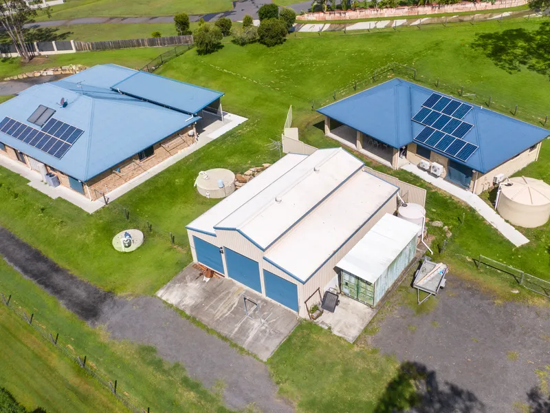 **AVAILABLE** 4 Beds + Study, 2 Baths, 3 Car, 6 Bay Shed & 3 bed GRANNY FLAT on 4,537m2! Be Quick!!!