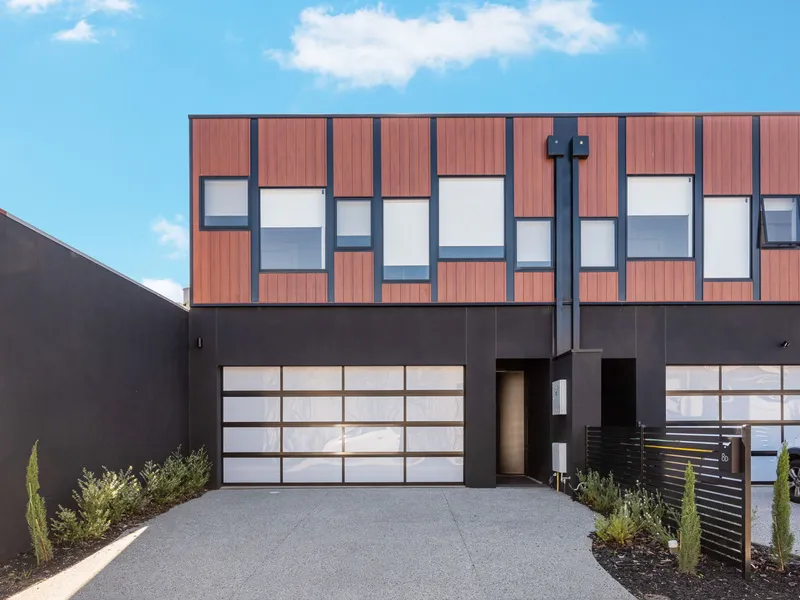 Freshly built townhouse