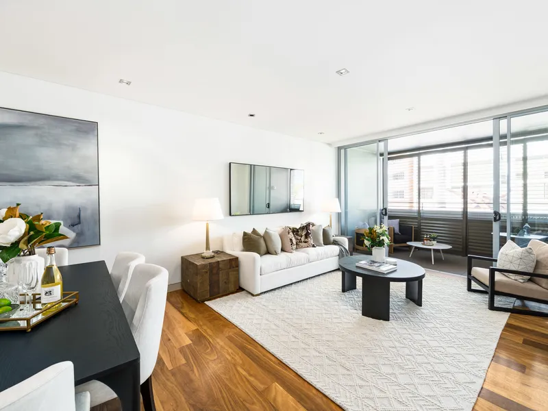 Designer living in the village heart