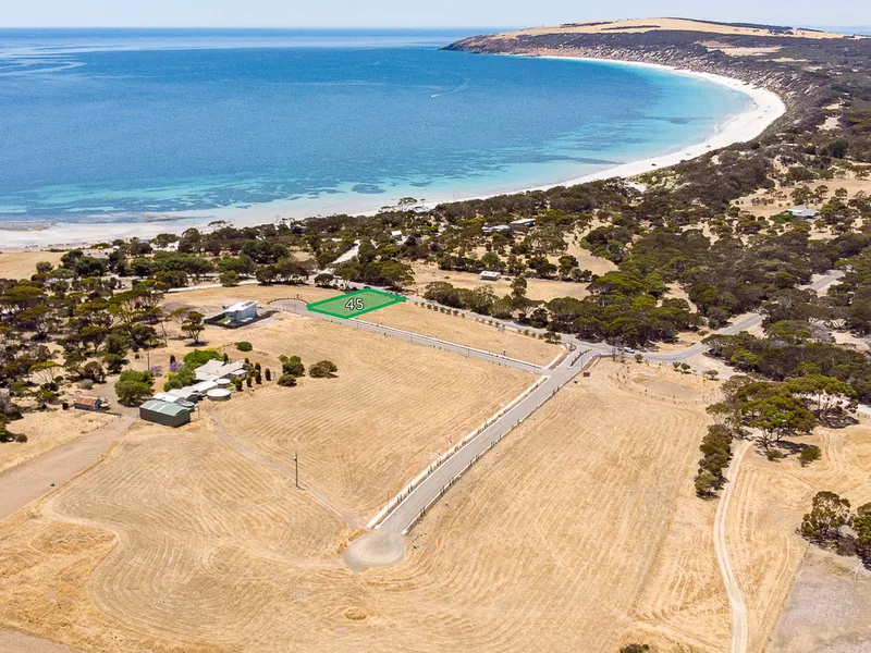 Lot 45 Seaside Land Release Emu Bay 'It's where you want to be'