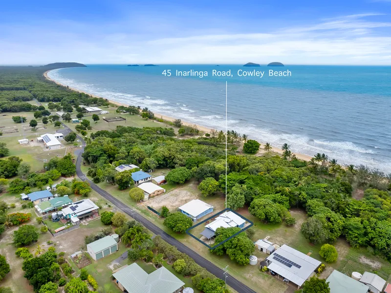 ABSOLUTE BEACH FRONT, BELOW REPLACEMENT COST!