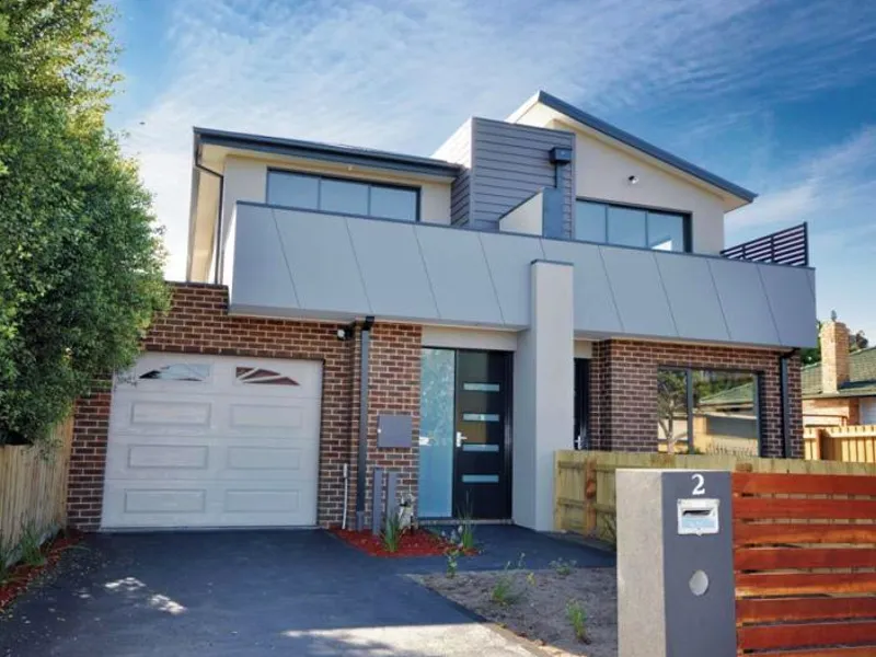 MODERN STREET FRONTAGE, ARCHITECTURALLY DESIGNED