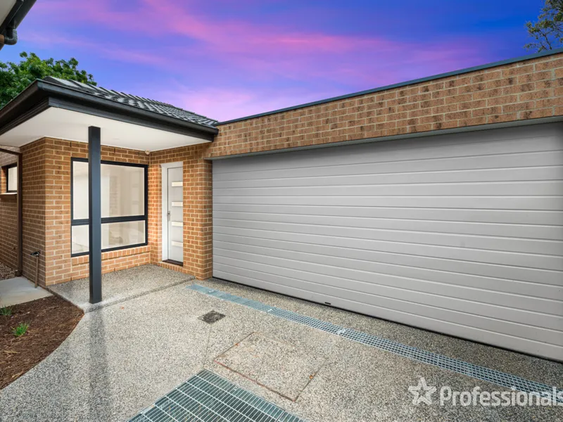 SPARKLING NEW WITH STREET FRONTAGE