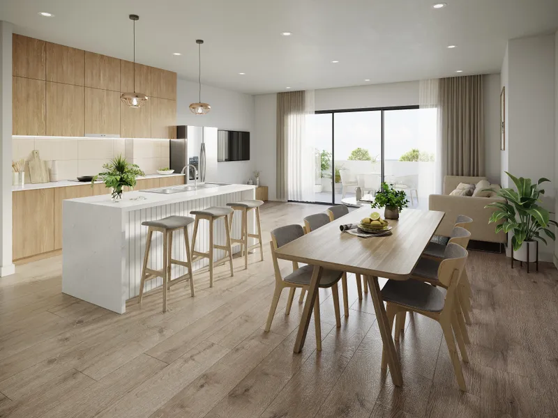 Discover the pleasures of sheer opulence living when you make this Jetty apartment your home.