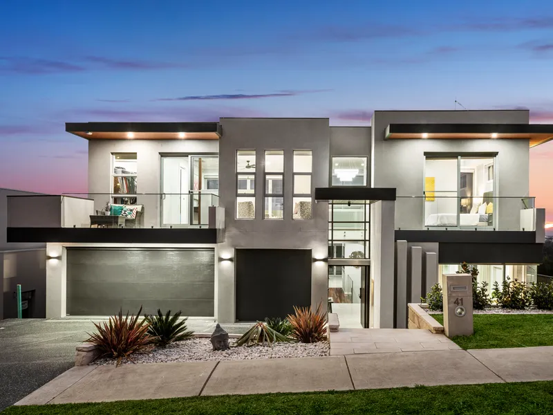 High end family luxury and magical views