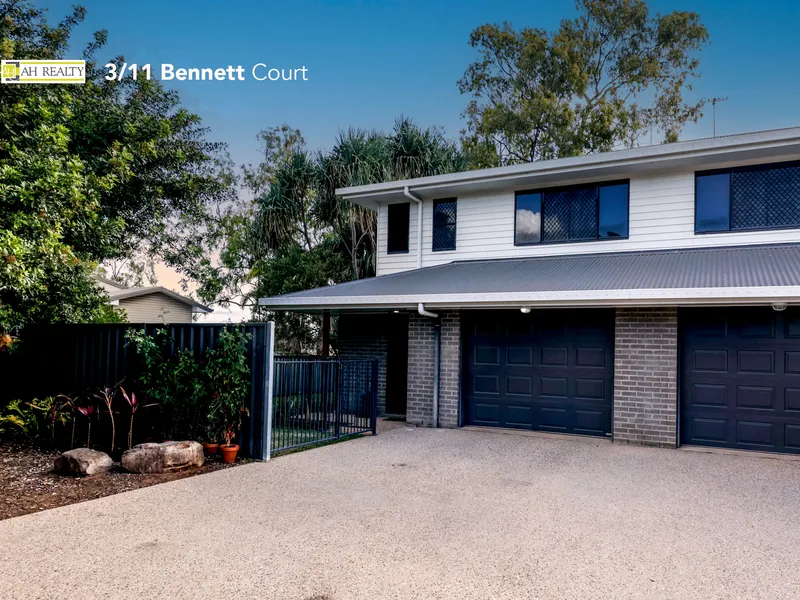 MODERN 3 BEDROOM UNIT TO RENT IN THE HEART OF MORANBAH, WALKING DISTANCE FROM TOWN