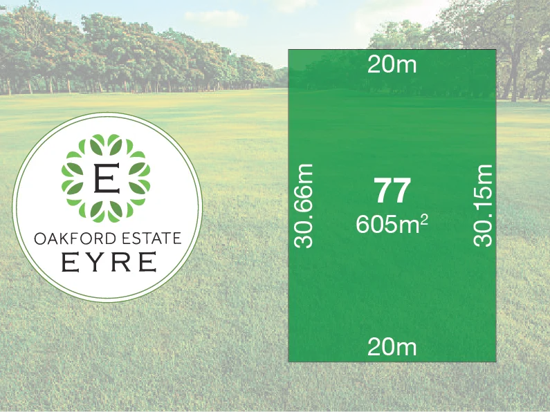 OAKFORD ESTATE – EYRE - Titles expected March 2022