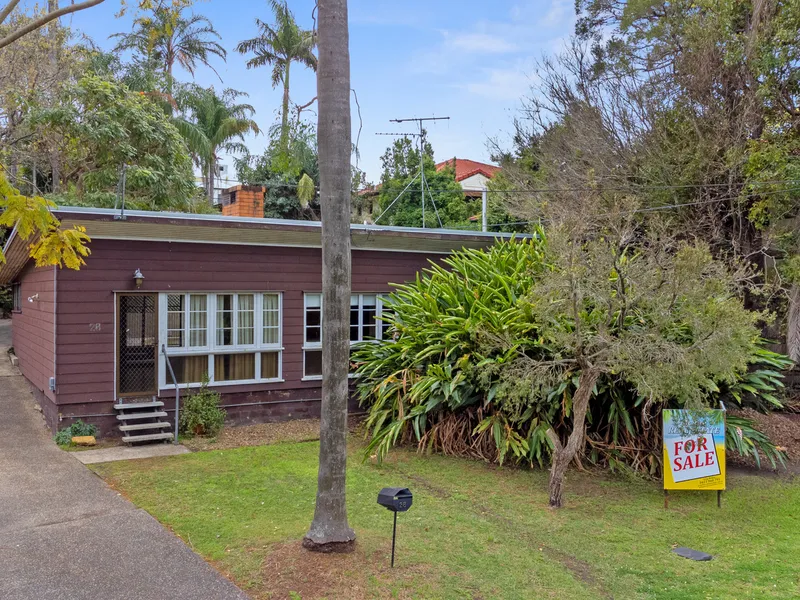 Toowong - Ideal POSITION with loads of POTENTIAL