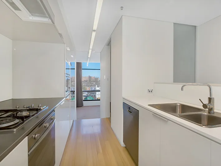 Smart and Sophisticated Split-Level Apartment