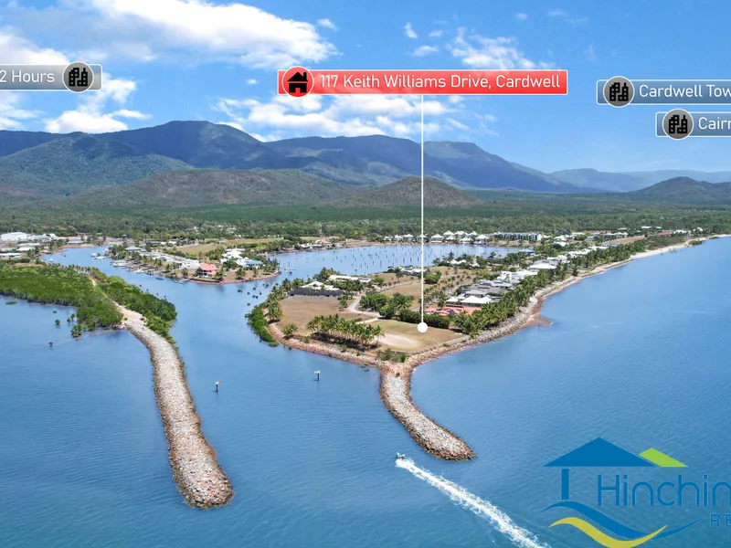 Elite vacant land in Port Hinchinbrook