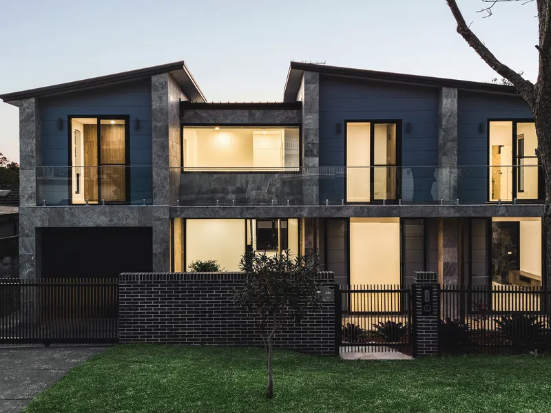 Near-new freestanding home designed with a fusion of sophisticated design and modern luxury