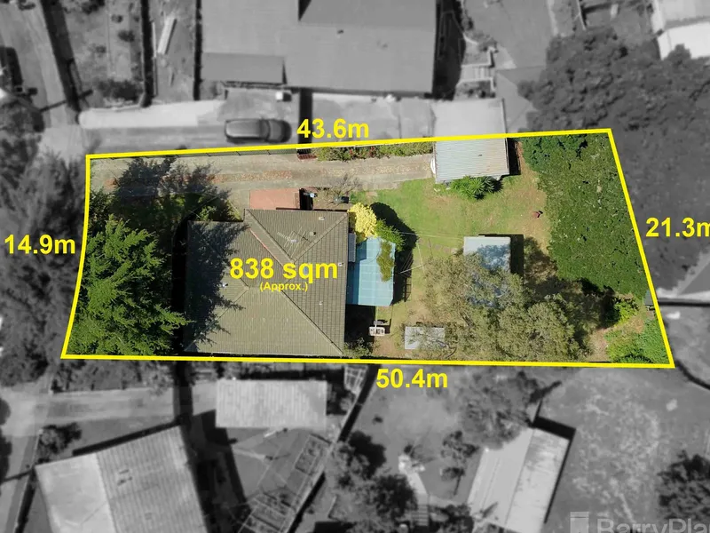 Location, size and lots of potential (Options are endless….)