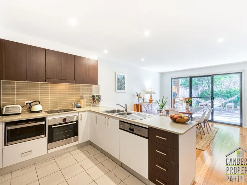 Private. Leafy. Quiet. This townhouse won't last long