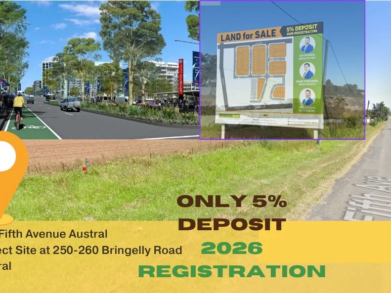 Land For Sale | Early -Mid 2026 Registration