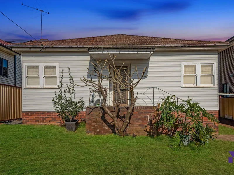 Original family home set on an elevated landscaped block