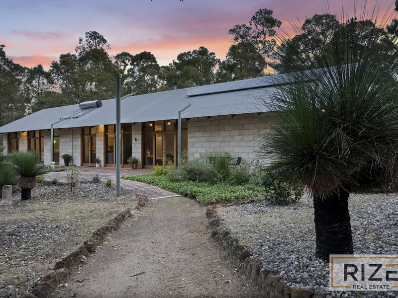 A Stunning Home on 5 Acres of Tranquil Paradise