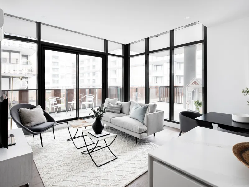 3 bed, 2 bath apartment in Moonee Ponds. Buy now, settle in 6 months* Only 5% deposit*. Plus, save 50% on stamp duty*