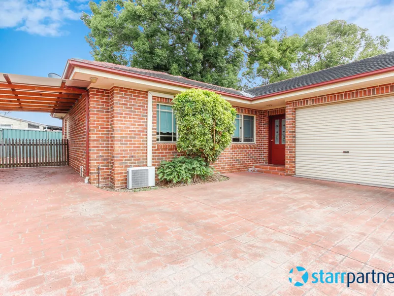Full brick home, walk to Train & Shops