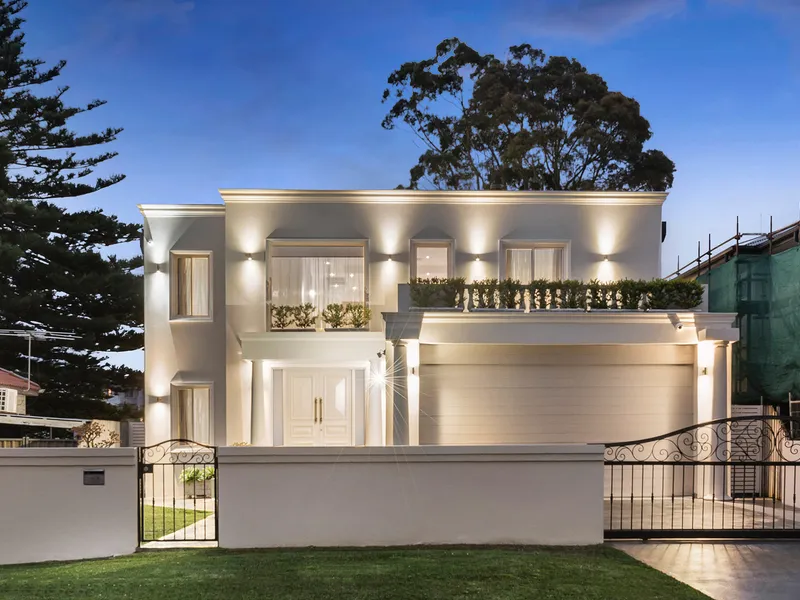 Designer masterpiece home with opulent design pool zone