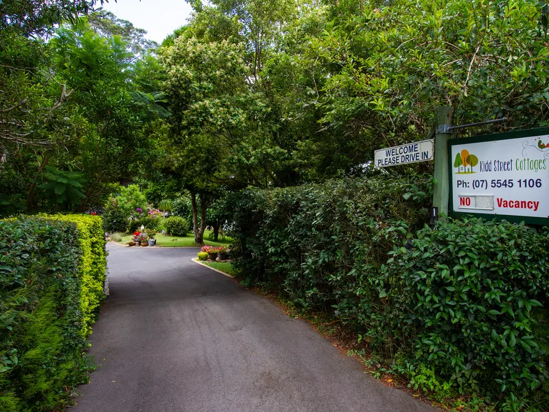 HIGHLY SUCCESSFUL AND INCOME PRODUCING boutique self-catering cottages located within the vibrant restaurant precinct of North Tamborine 