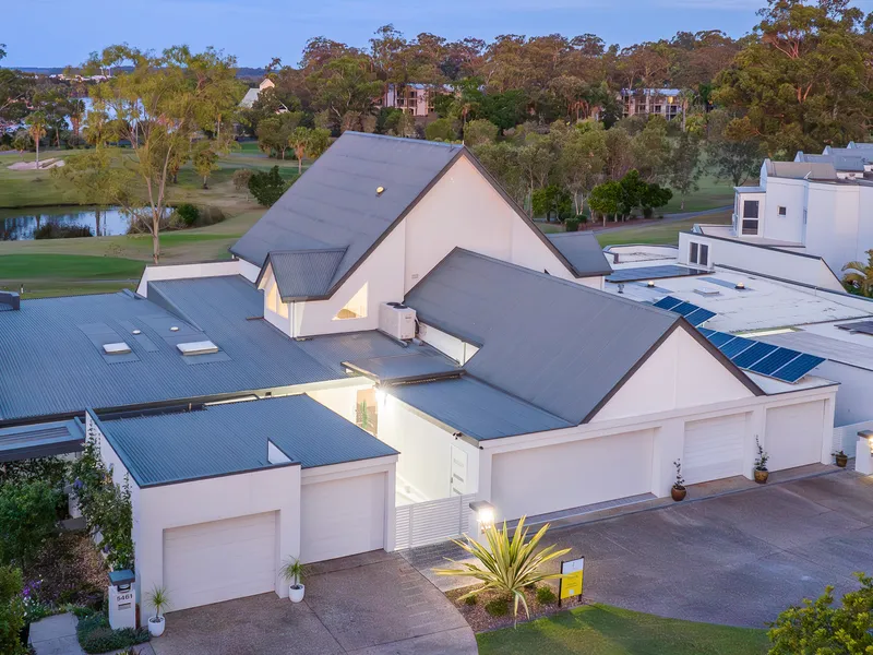 North East Facing - Superb Golf Terrace