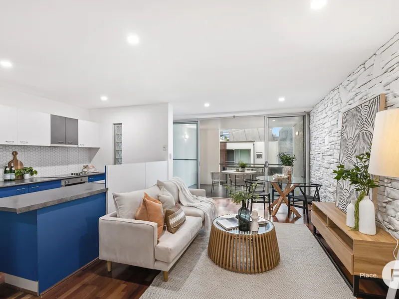 Superb two-bedroom apartment, moments from James Street’s attractions