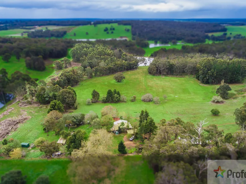 45 ACRES WITH COUNTRY HOMESTEAD, DAM, SPRINGS AND MORE!!