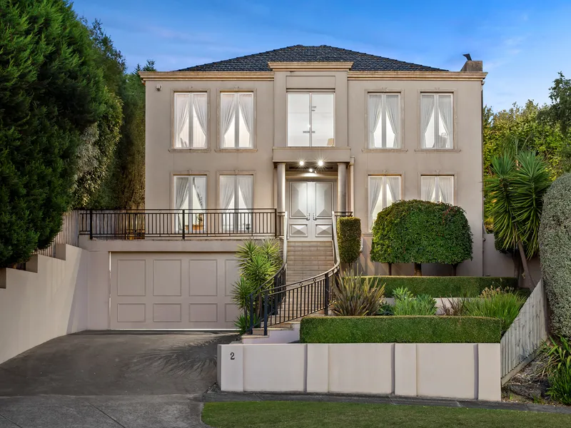 All the Glamour of a European Villa