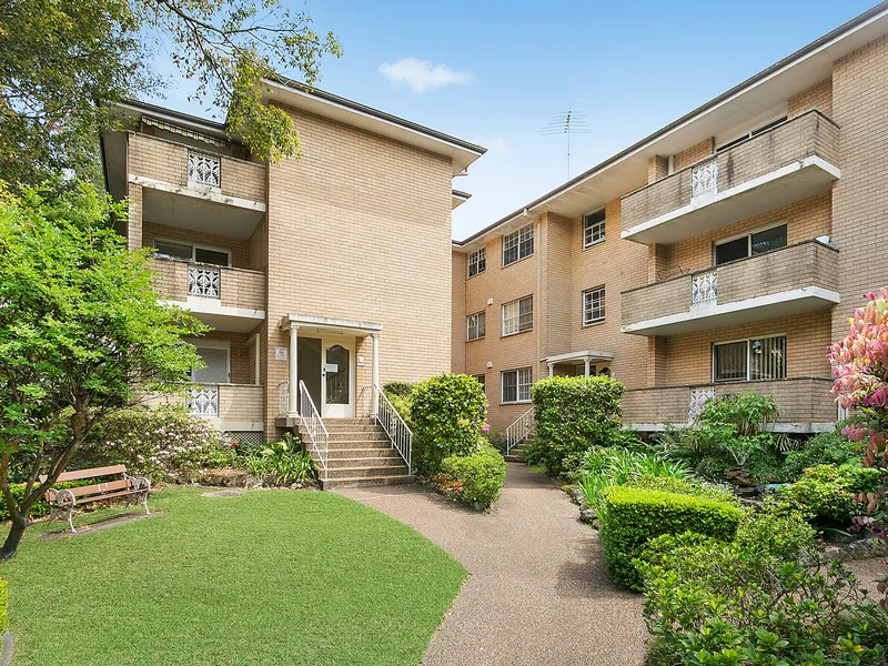 Easy living in a generously proportioned, quality built first floor apartment