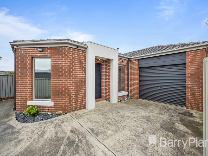 Modern three-bedroom haven.