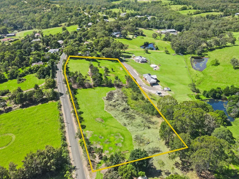 Elevated Five Acres with Unlimited Potential