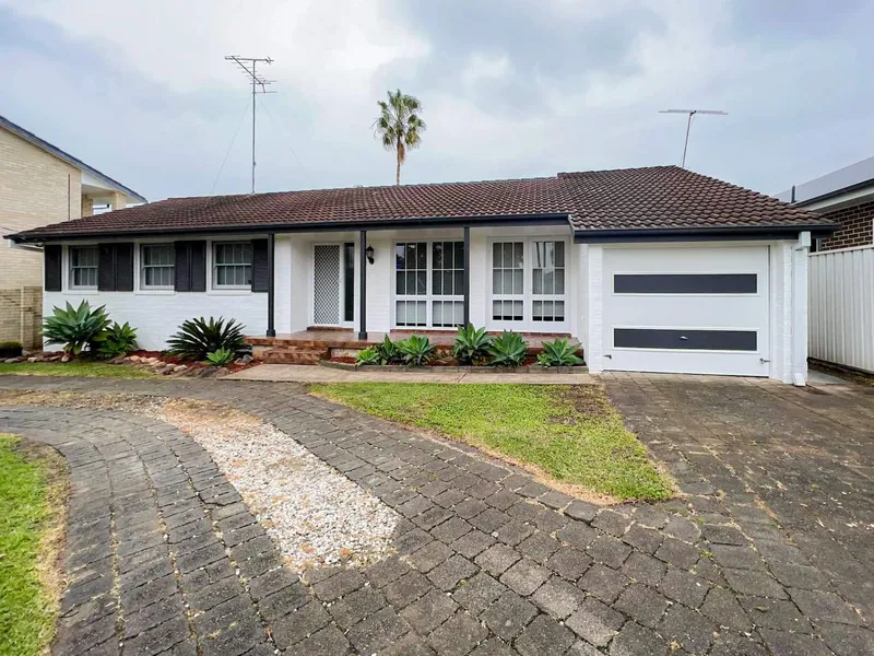 Family home with a pool