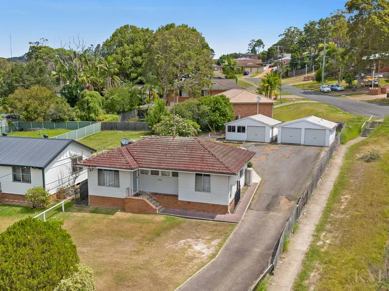 Cared for home with extra garaging, room for granny flat in prime location