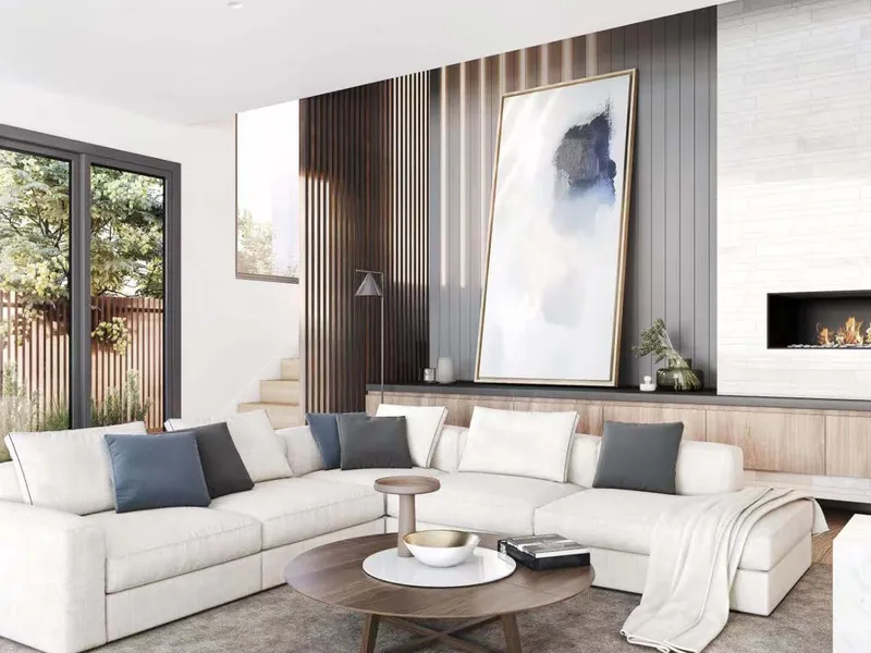 Side by side Townhouses with No Body Corp, ensuring comfortable living arrangements.