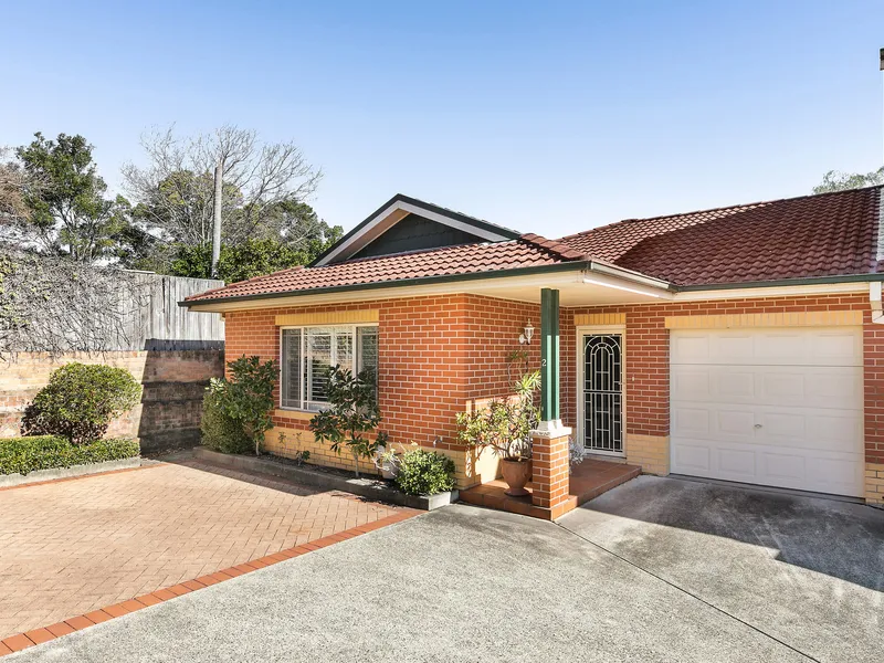 Low maintenance villa in ideal location