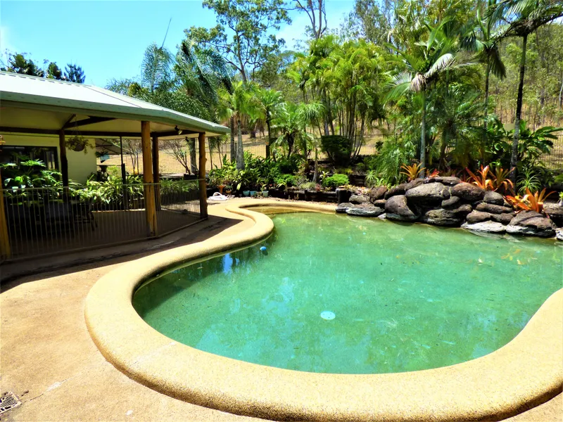 5 ACRES WITH POOL, BIG HOUSE & BIG SHED