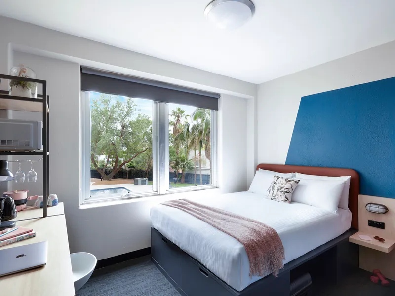 Furnished service studios from $308 incl. Utilities, Gym, Pool, Laundry, Coffee, Housekeeping at Together Co-living