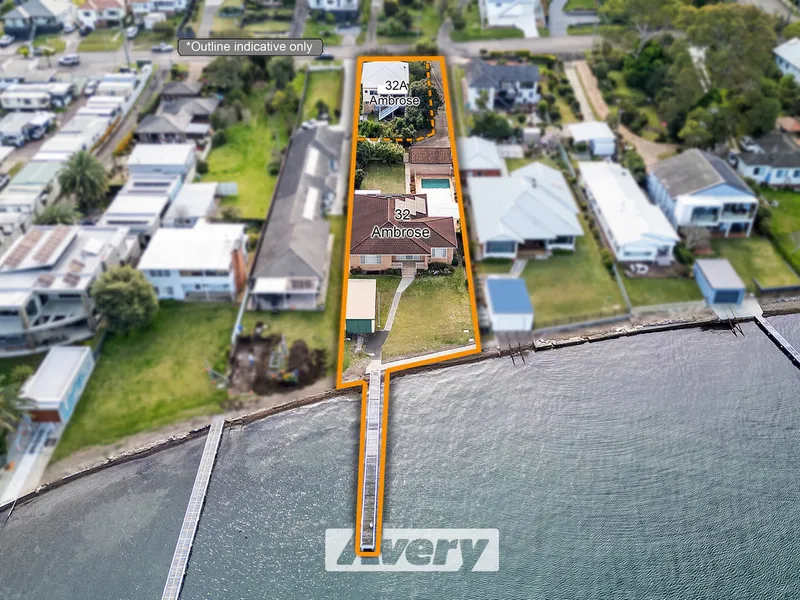 Once in a lifetime waterfront opportunity - 2 homes, 2 titles, jetty & boatshed