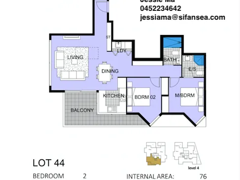 New Listed: 2Bedroom Penthouse for sale