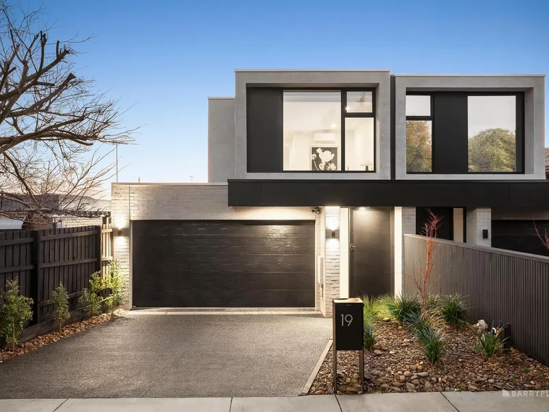 The epitome of luxurious townhouse living.