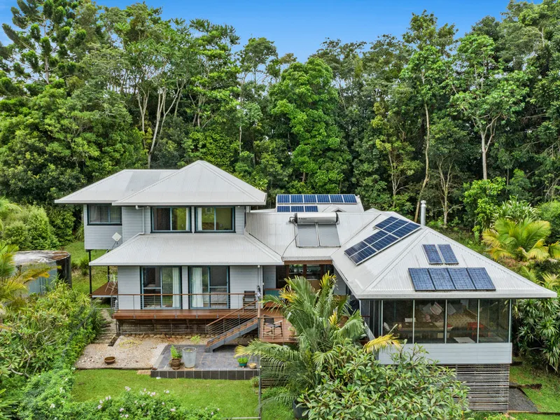 Native Rainforest, Bush Foods Plus A Stunning Home