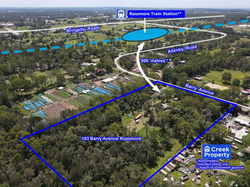 21,000sqms / 5.2 Acres in Rossmore - Land at the centre of all the development action. Surrounded by Planes, Trains and Motorways