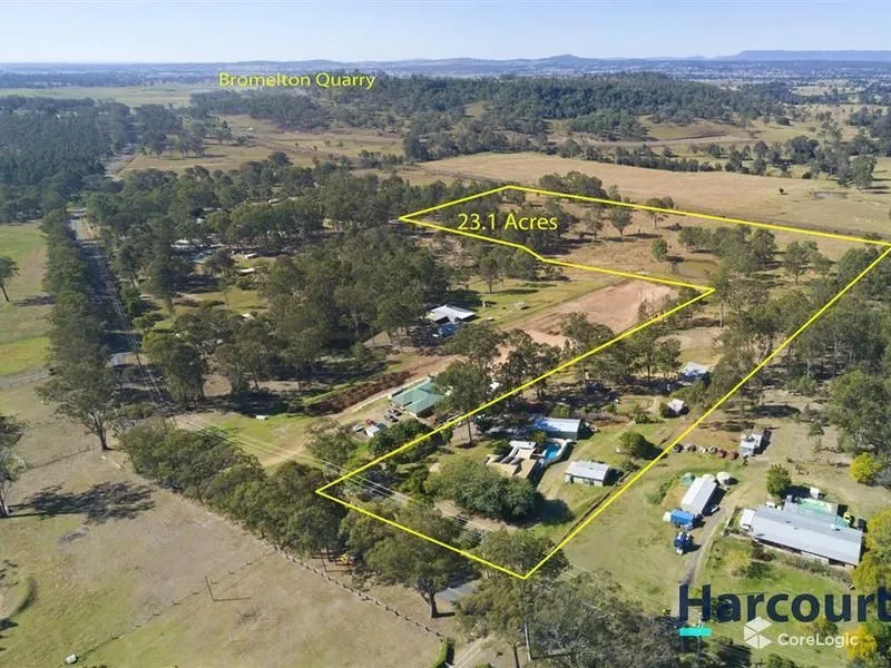 Dual Living on 23 Acres!